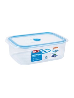 Контейнер пищевой PREMIUM MATCH UPS REALSEAL с клапаном прямоугольный 4л Decor