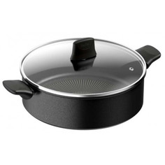 Низкая кастрюля с крышкой Tefal Ultimate ON G2607283 28 см