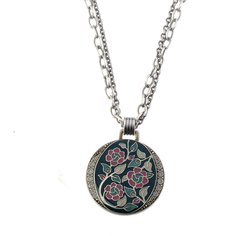 Колье из бижутерного сплава/бронзы с эмалью 50 см Clara Bijoux B77141.C50 G