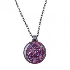 Колье из бижутерного сплава/бронзы с эмалью 50 см Clara Bijoux B77148 A V