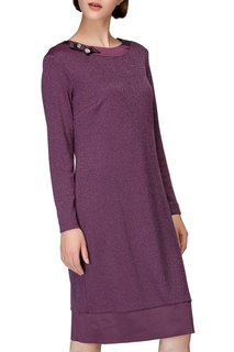 Платье женское Helmidge 7593 фиолетовое 44