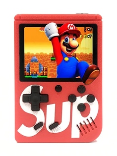 Портативная игровая консоль SUP Red Game Box 8 bit 400 встроенных игр Red No Brand