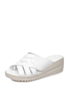 Сабо женские BENTA 86BT-60-01A1BB белые 38 RU