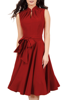 Платье женское Grey Cat GPL00160L красное 52