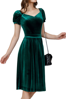 Платье женское Grey Cat GPL00253V зеленое 42