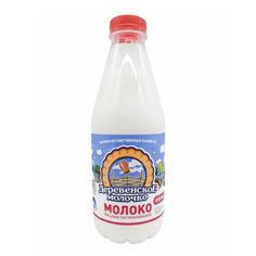 Молоко Деревенское молочко Отборное пастеризованное 3,4-6% бзмж 850 мл