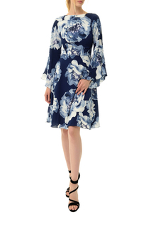 Платье женское Arefeva L9121 синее 44