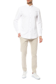Рубашка мужская CR7 CRISTIANO RONALDO 8610-73-500 белая 56
