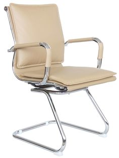 Офисный стул RCH 6003-3/Экокожа бежевая Riva