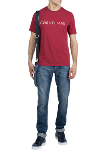 Футболка мужская Corneliani 105236 красная 56