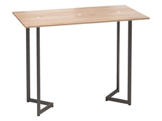 Кухонный стол-консоль Арлен 1, 2, 3 Барный Дуб Табачный Крафт/Черный муар, 1470 мм Millwood