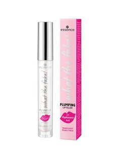 Блеск для губ essence, What The Fake! plumping lip filler - т.01
