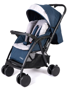 Коляска прогулочная TOMIX Cosy V2 с перекидной ручкой HP-712/Dark_blue