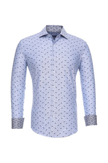 Рубашка мужская BAWER RZ2412069-02 голубая 46