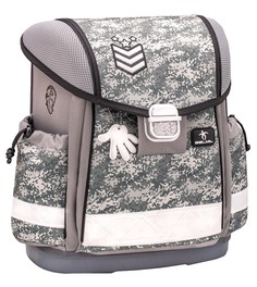 Ранец Belmil Classy Camouflage Grey, серый