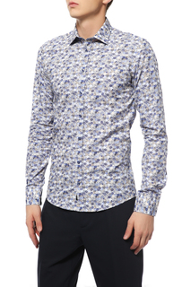 Рубашка мужская Sand BLACK FORMAL SS17 8640 черная 48