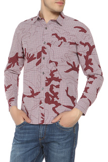 Рубашка мужская CARHARTT I019893.V9.07.03 красная 48