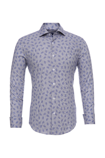 Рубашка мужская BAWER RZ2412070-04 голубая 48