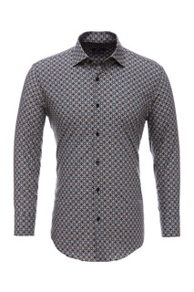 Рубашка мужская BAWER RZ2112078-03 оранжевая 44