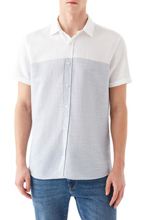 Рубашка мужская Mavi 021589-31338 серая 48-50