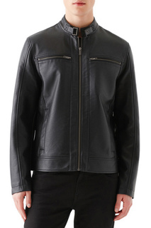 Кожаная куртка мужская Mavi 010373-900 черная 48-50