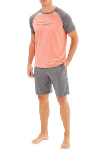 Пижама мужская BlackSpade BS30457 красная 46