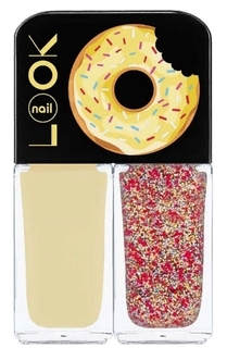 Лак для ногтей Nail look Trends Donut Bar Banana Iced Sprinkles