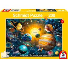Пазл Солнечная система , 200 элементов Schmidt