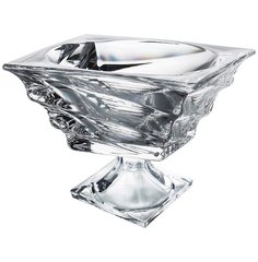 Ваза для фруктов 24 см Crystalite Bohemia "Касабланка Без декора" 139372
