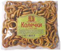 Колечки Бархатный бугор с солью 200 г