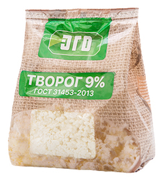 Творог Эго рассыпчатый 9% 400 г
