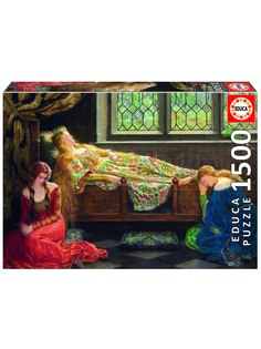 Пазл Спящая красавица. Джон Кольер (1500 деталей) Educa