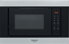 Встраиваемая микроволновая печь Hotpoint-Ariston MF20SIXHA Black/Grey