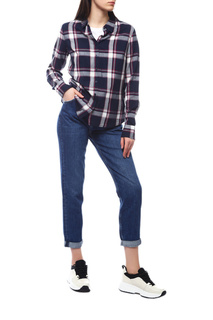 Рубашка женская Mustang 1010754-11928 синяя 34