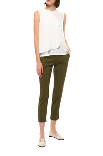 Брюки женские Max&co 71341217 CAROLINA зеленые 40
