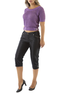 Брюки женские LAFEI-NIER S41519-DG черные 44