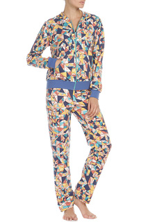 Домашний костюм женский Веста 17-01-052 желтый 56