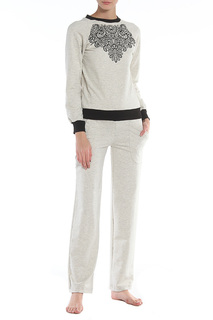 Домашний костюм женский Веста 17-02-007 бежевый 56