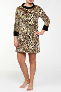 Домашнее платье женское Веста 15-02-034 бежевое 48