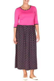 Домашнее платье женское Веста 16-02-025 розовое 44