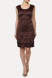 Платье женское Sisline L09K-6467 коричневое 40