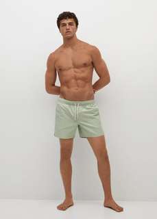 Плавательные шорты с эффектом сирсакер - Seer Mango