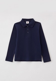 Поло Button Blue