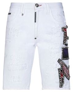 Джинсовые бермуды Philipp Plein
