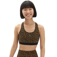 Топ Strauberry Leopard Bralette Vans