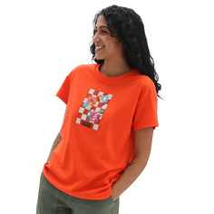 Футболка Needlework Boxy Boyfriend Tee Vans