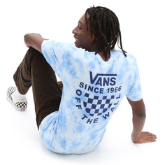 Футболка Checker Logo Tie Dye Vans