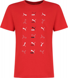 Футболка для мальчиков Puma Classics Graphic, размер 152-158