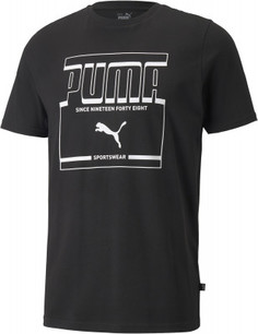 Футболка мужская Puma Graphic, размер 48-50