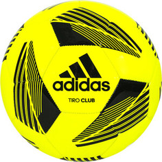 Мяч футбольный Adidas Tiro Club арт. FS0366, р.4, ТПУ, 32 пан., маш.сш., желто-черный